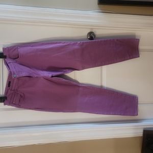 Purple skinny jeans size 16W,